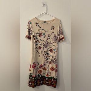 IVKO Floral Knit Dress NWT 100% Cotton EU 40/US10 (Retail $225)